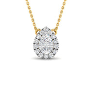 Lab Grown Diamond Silver Pendants