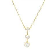 Lab Grown Diamond Gold Pendants
