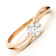 Lab Grown Diamond Gold Ring