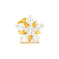 Lab Grown Diamond Gold Nosepins
