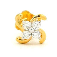 Lab Grown Diamond Gold Nosepins