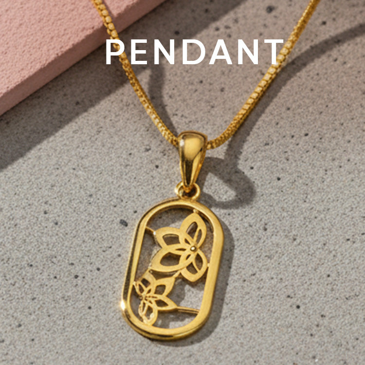 WHP Now Gold Pendant