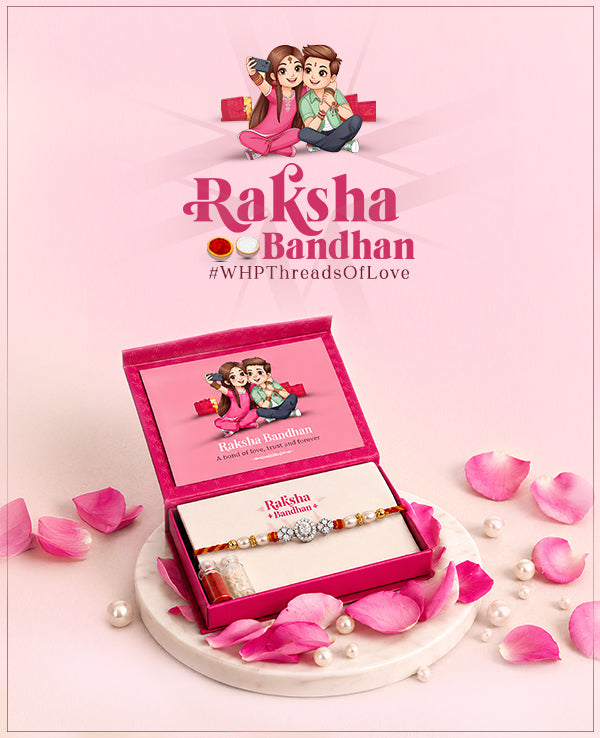 Silver Rakhi