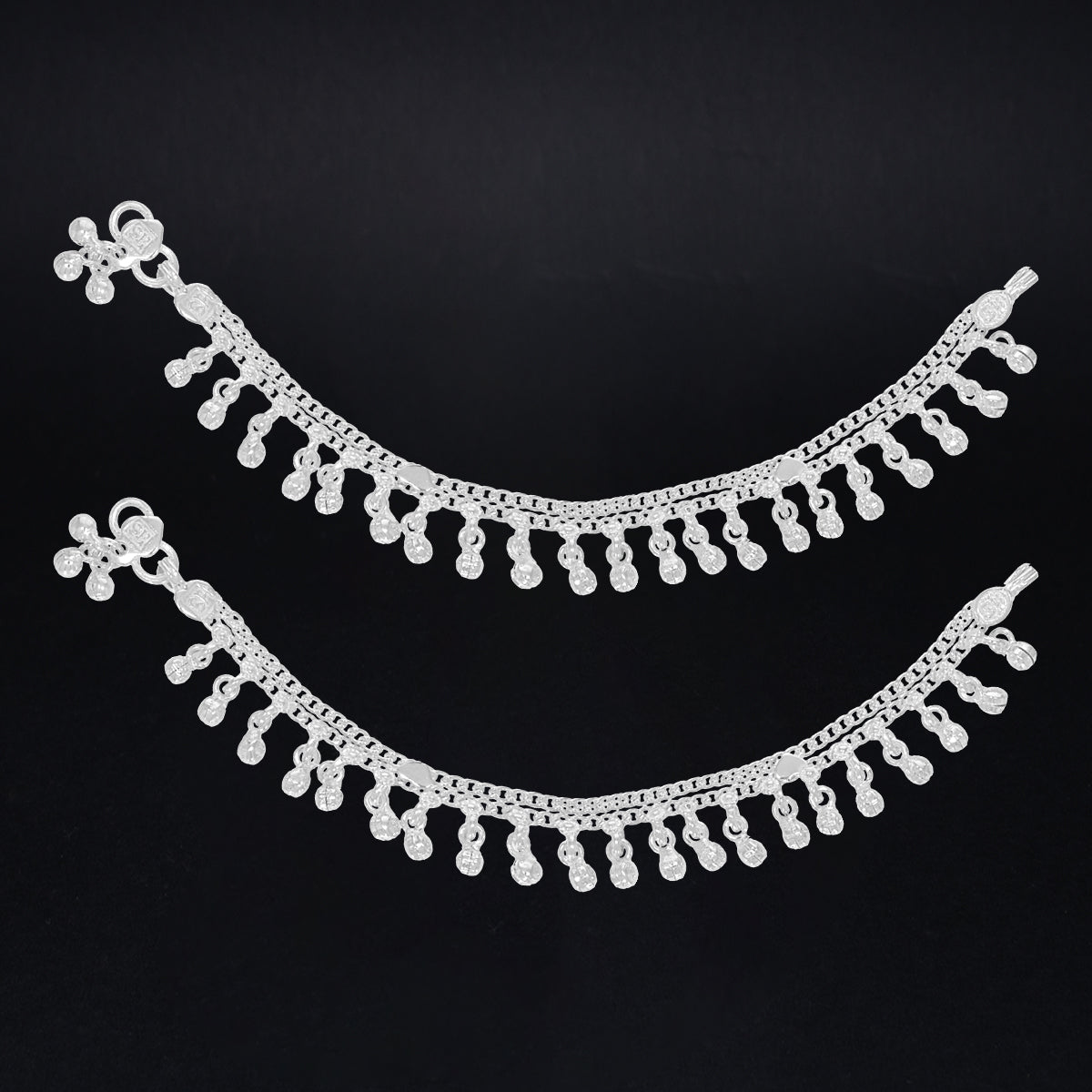 Sterling Grace Silver Anklets