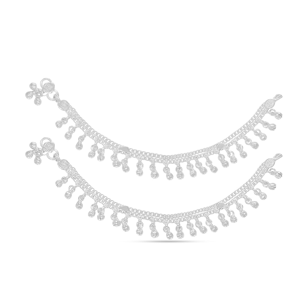 Sterling Grace Silver Anklets