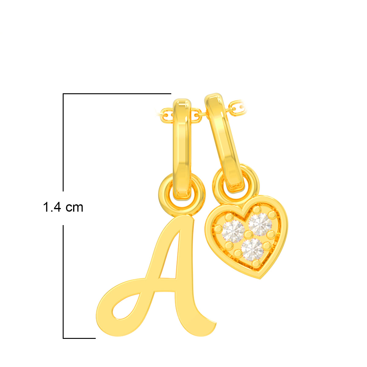 Adorable 18K Gold Locket for Kids