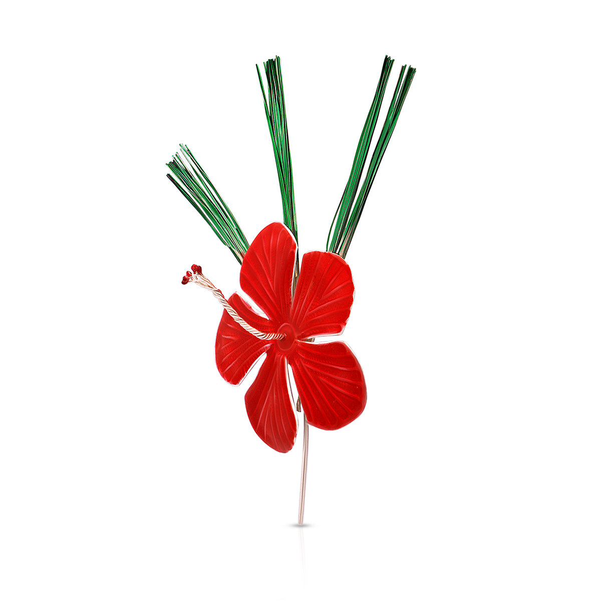 Silver Durva- Jaswand Flower
