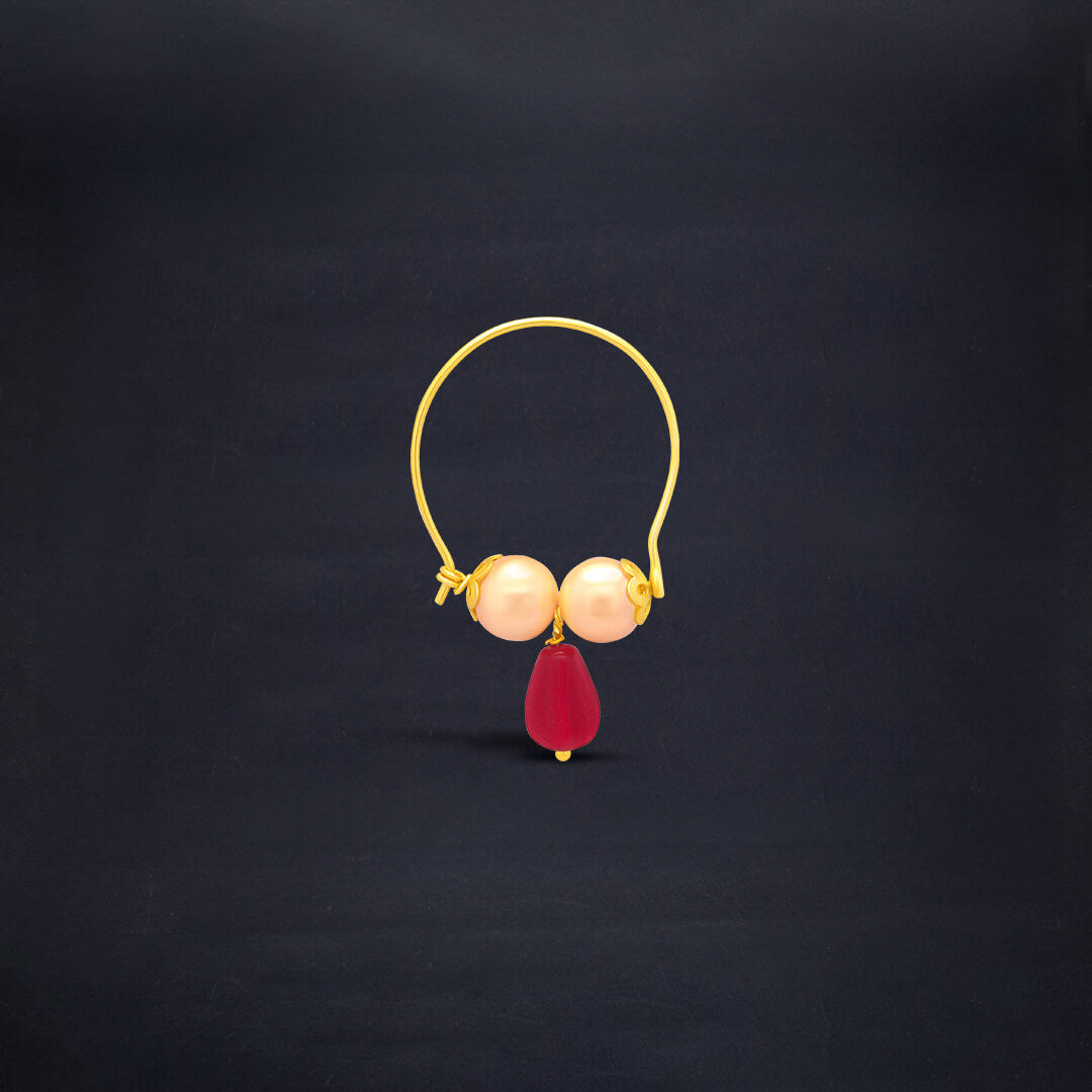 Gold Plated Silver Big Bali