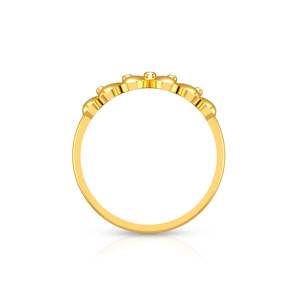 Iconic Clover Shine Gold Women Ring
