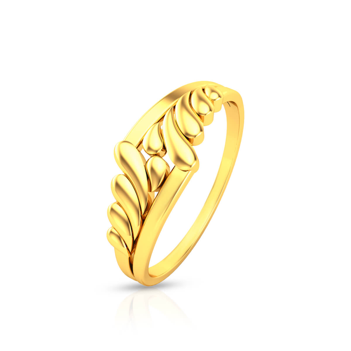 Enchanting Shine Gold Women Ring