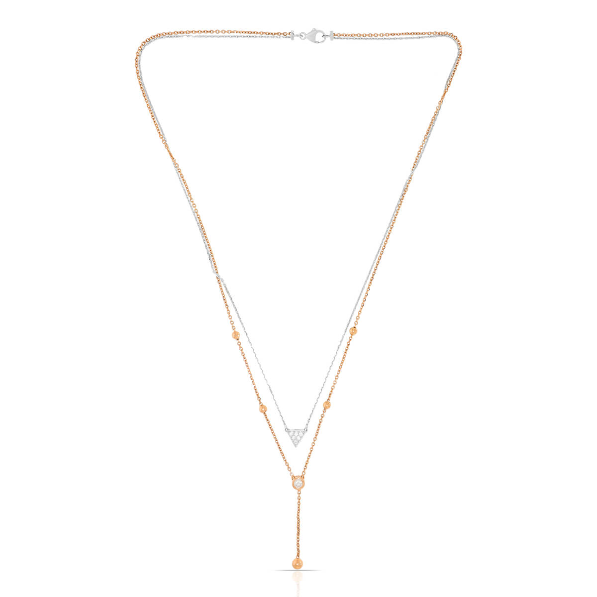 Effortless Glow Diamond Short Necklace