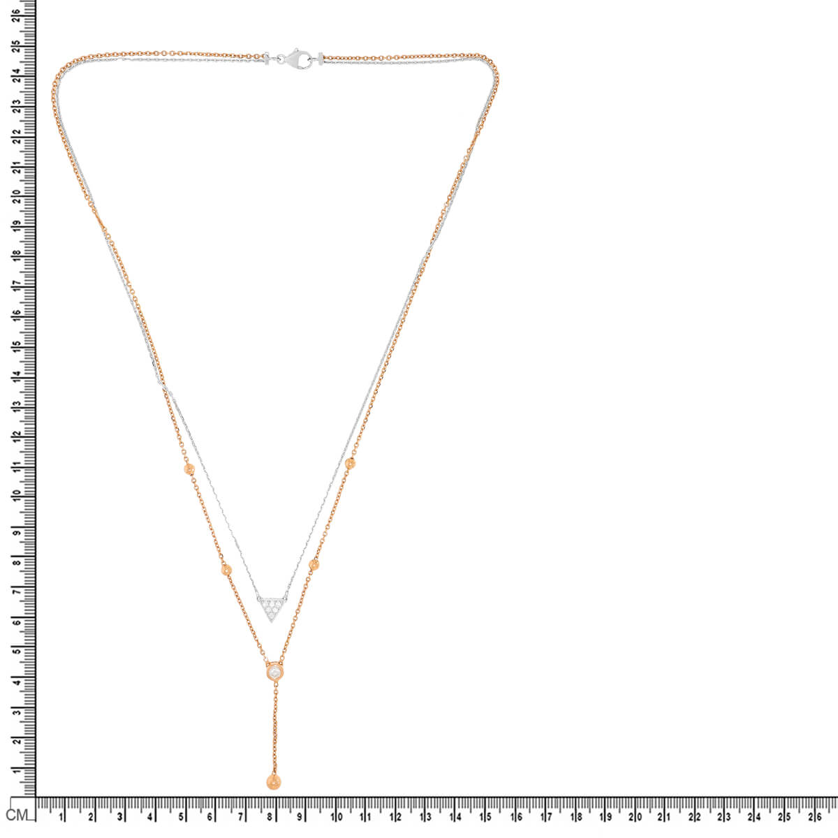 Effortless Glow Diamond Short Necklace