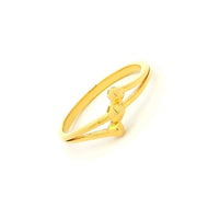 Minimalist Glow Gold Ring