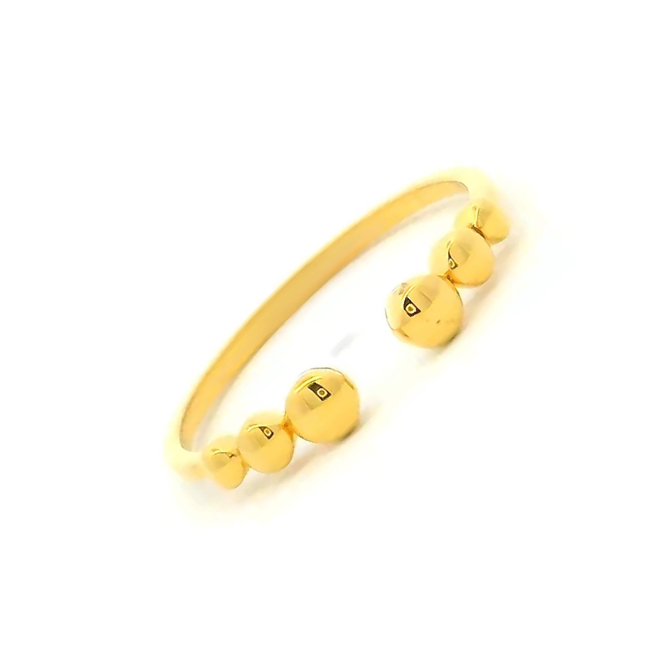 Modern Chic Gold Ring