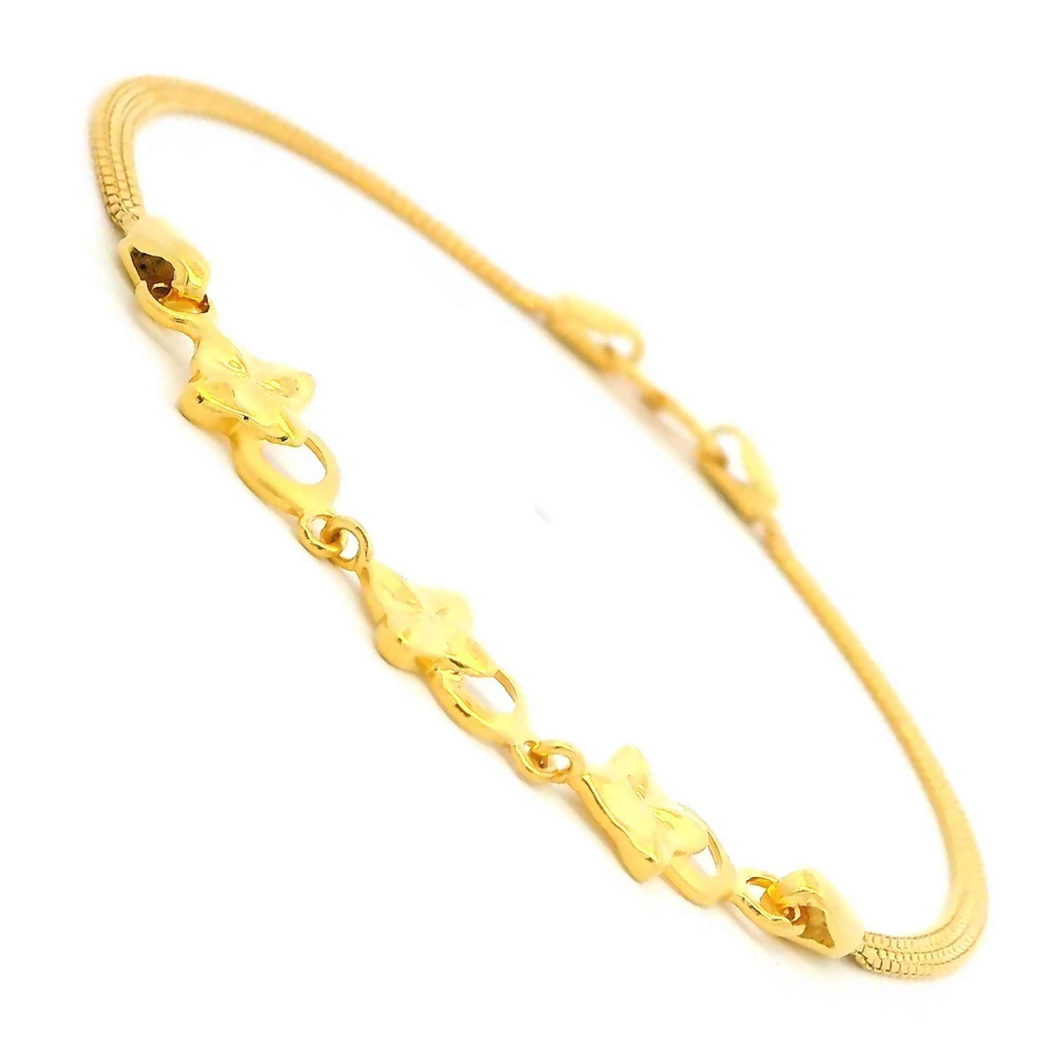 Petite Charm Gold Bracelet for Women