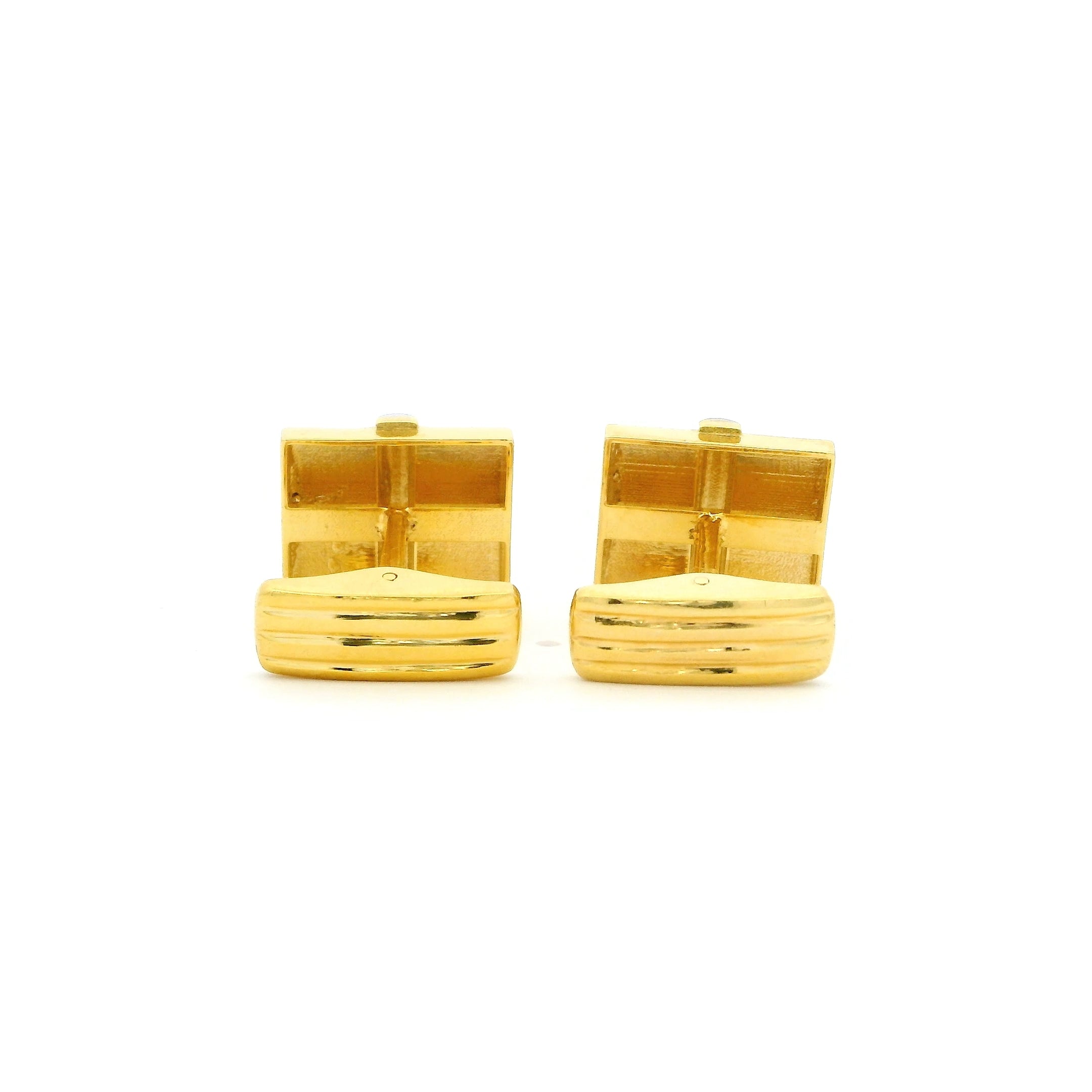 Sauve Shine Gold Cufflinks for Men