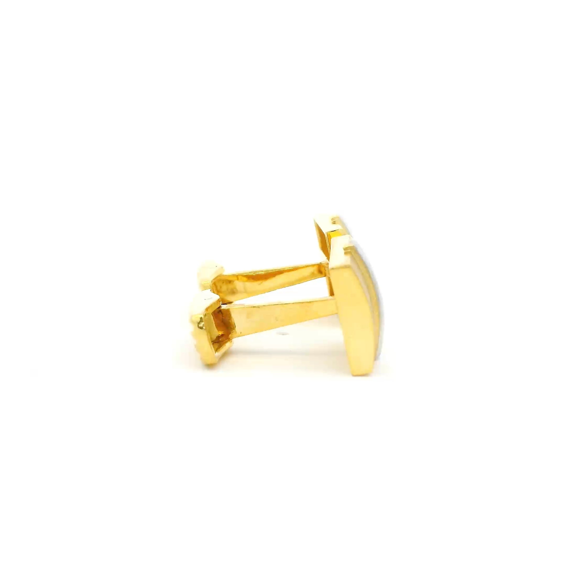 Sauve Shine Gold Cufflinks for Men
