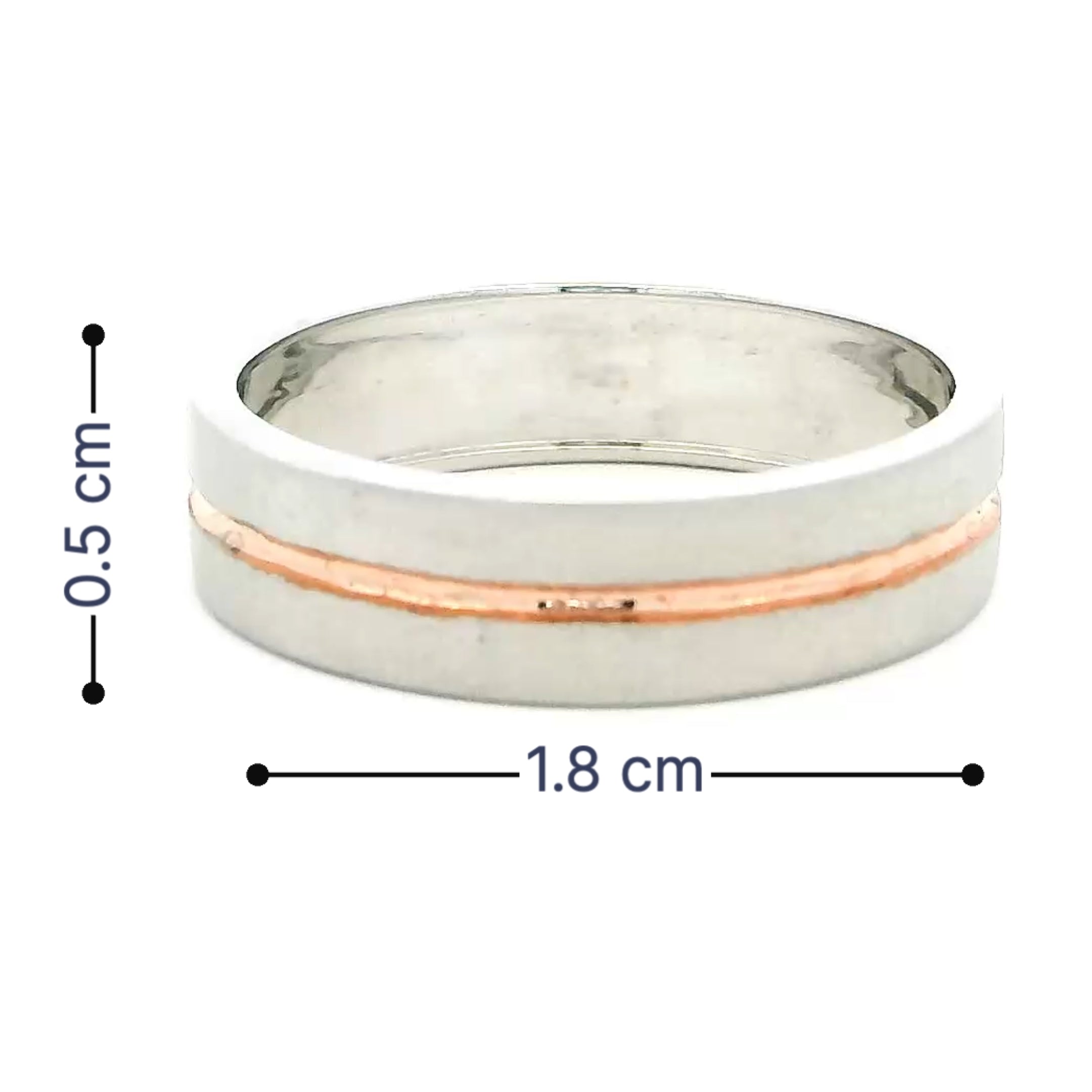Glossy Shine Gold Ring for Men