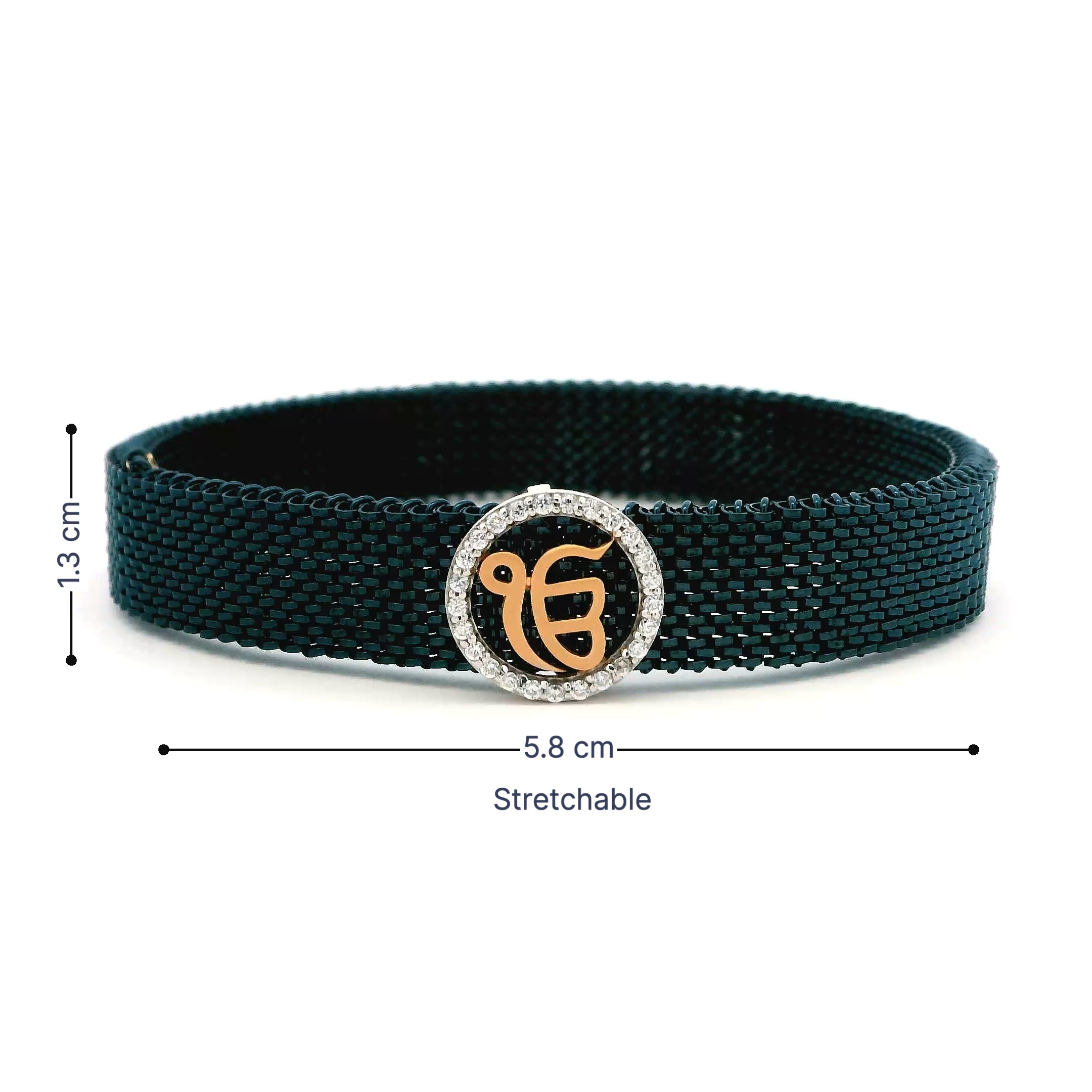 Elegant Shine Gold Bracelet for Men