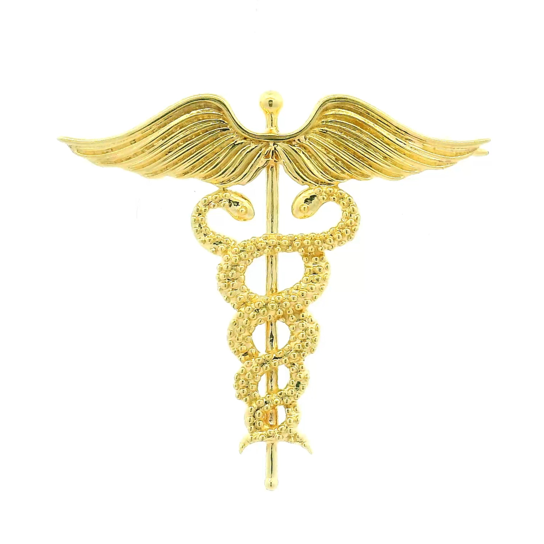 Shine in Sauve Gold Brooch for Men