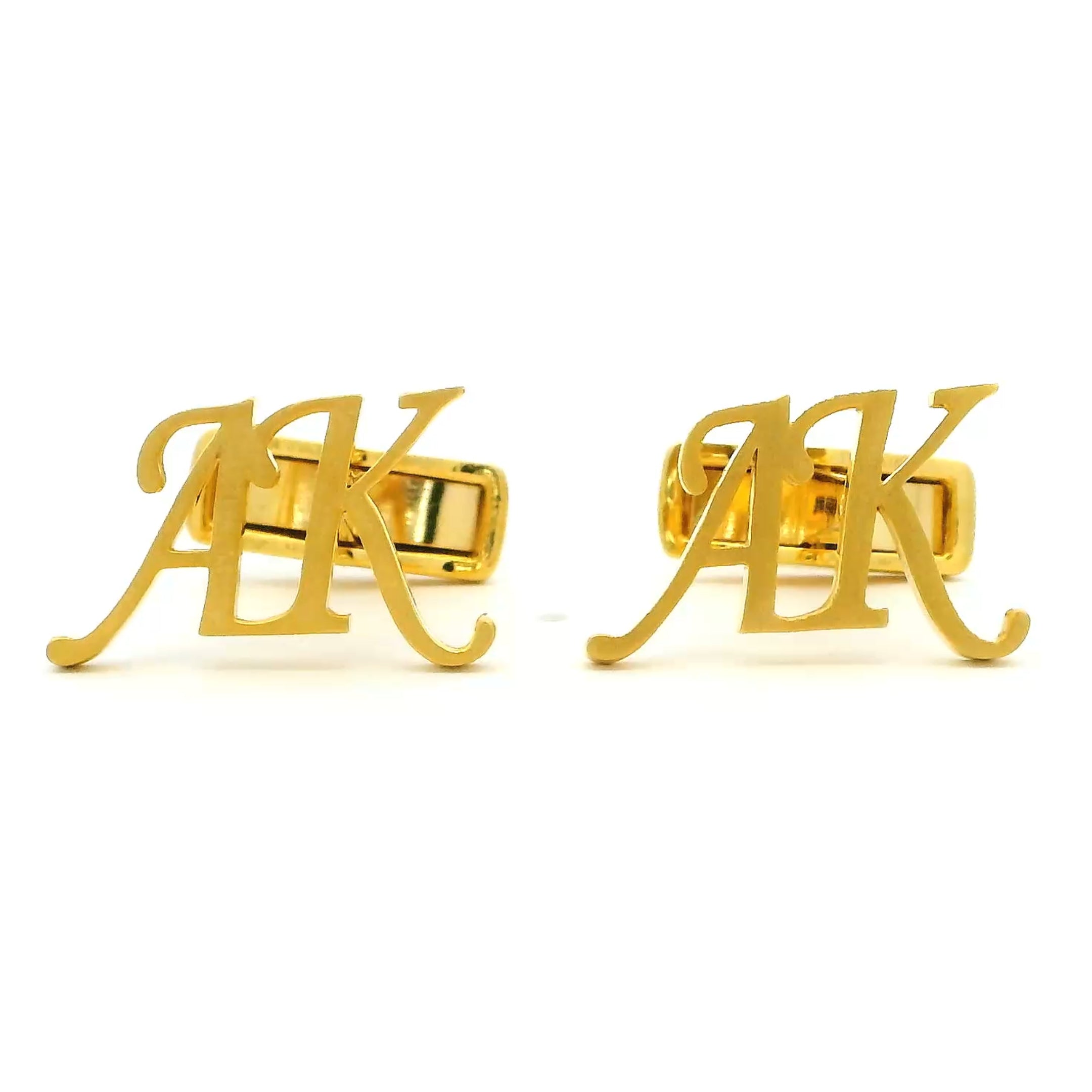 Husky Radiance Gold Cufflinks for Men