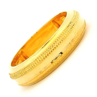Riveting Shine Gold Band for Men
