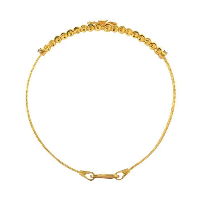 Simply Graceful Gold Kada