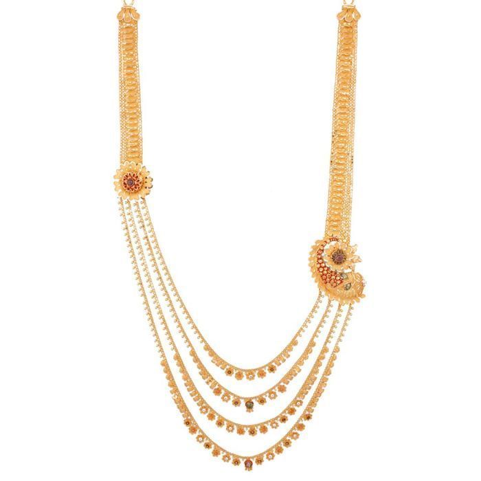 Graceful Bloom Gold Layer Necklace