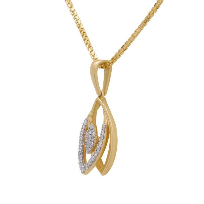 Elegant Shimmer Diamond Pendant