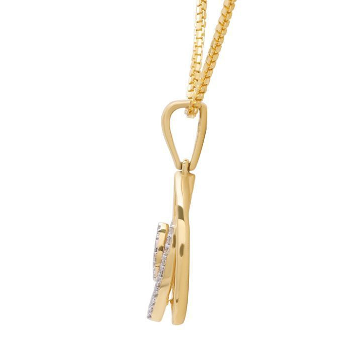 Elegant Shimmer Diamond Pendant