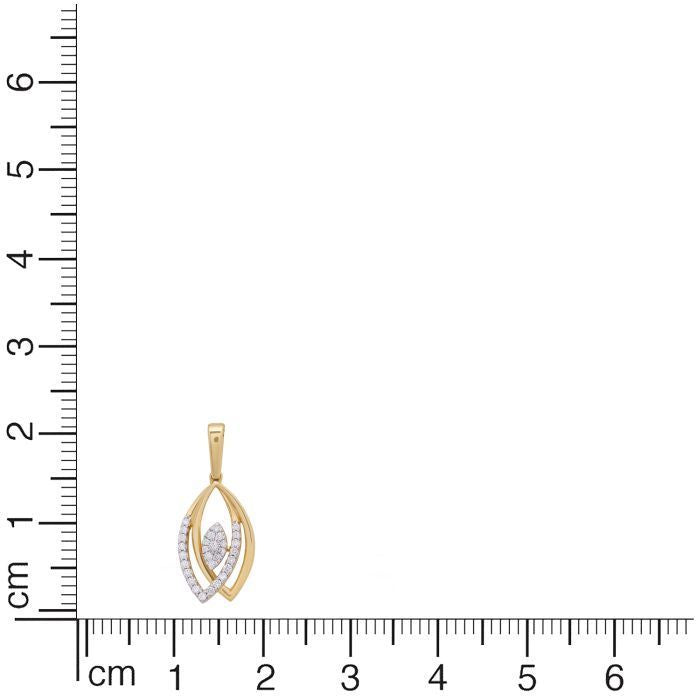 Elegant Shimmer Diamond Pendant