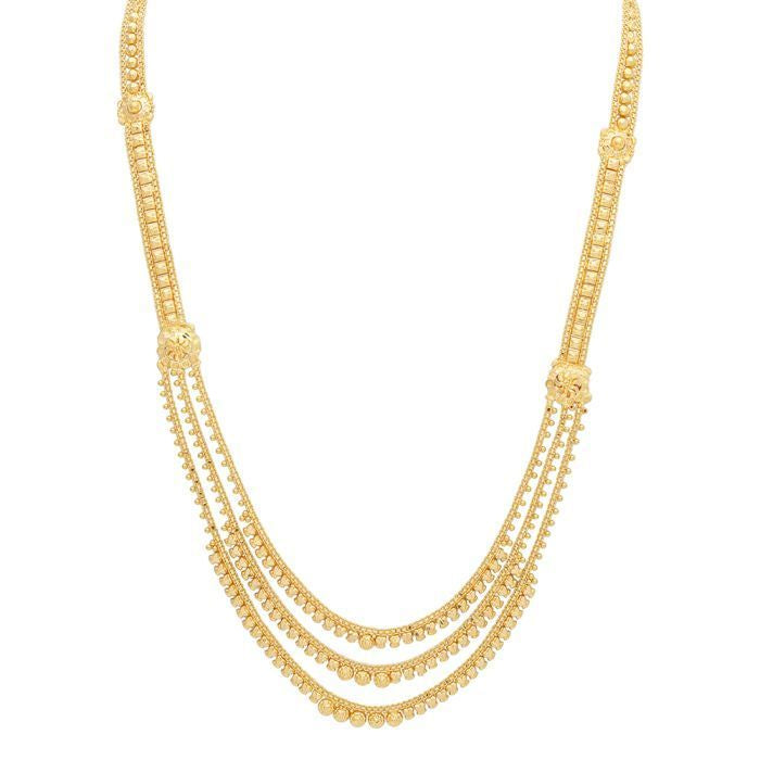 Royal Charm Gold Layer Necklace