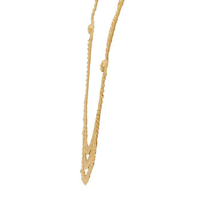 Royal Charm Gold Layer Necklace