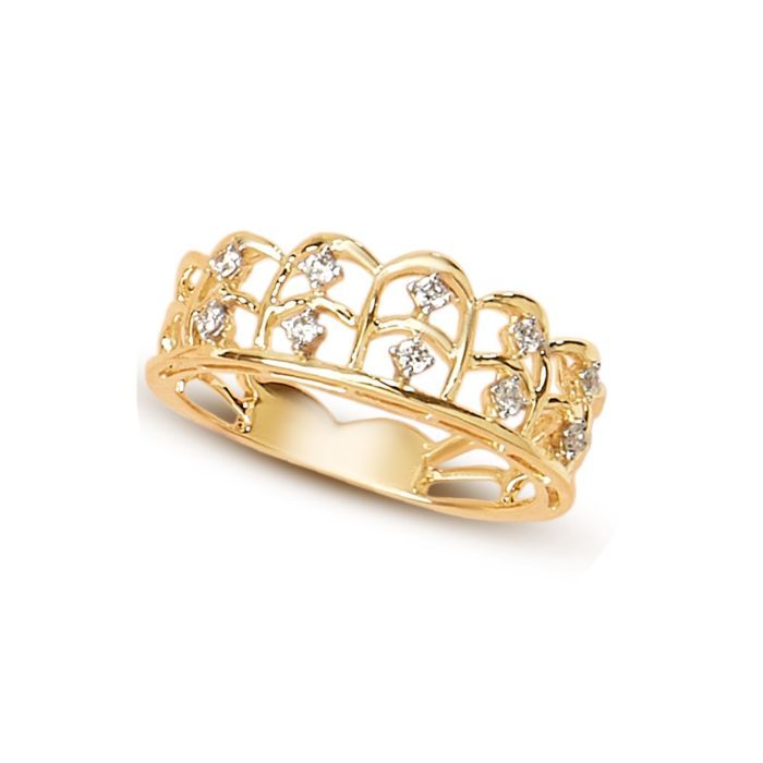 Gracefully Simple Diamond Ring for Women
