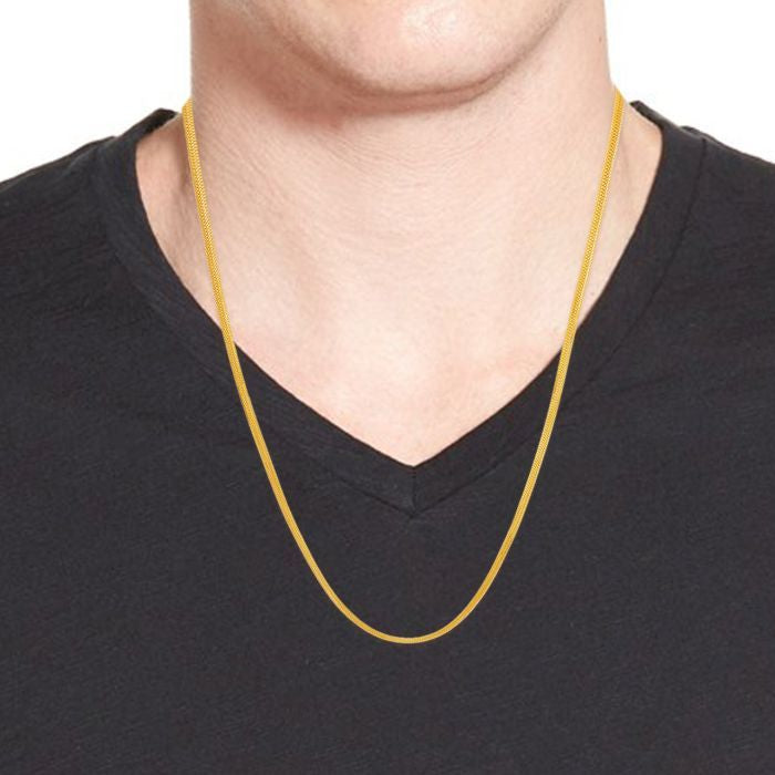 Splendour Glow Gold Chain For Men