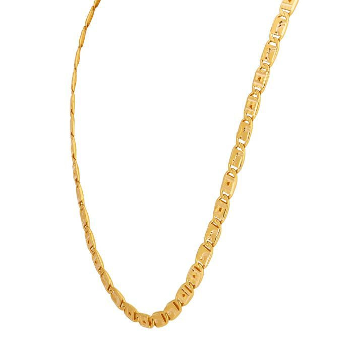 Vintage Glow Gold Chain For Men