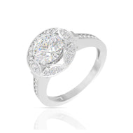 Proposal Solitaire Silver Ring