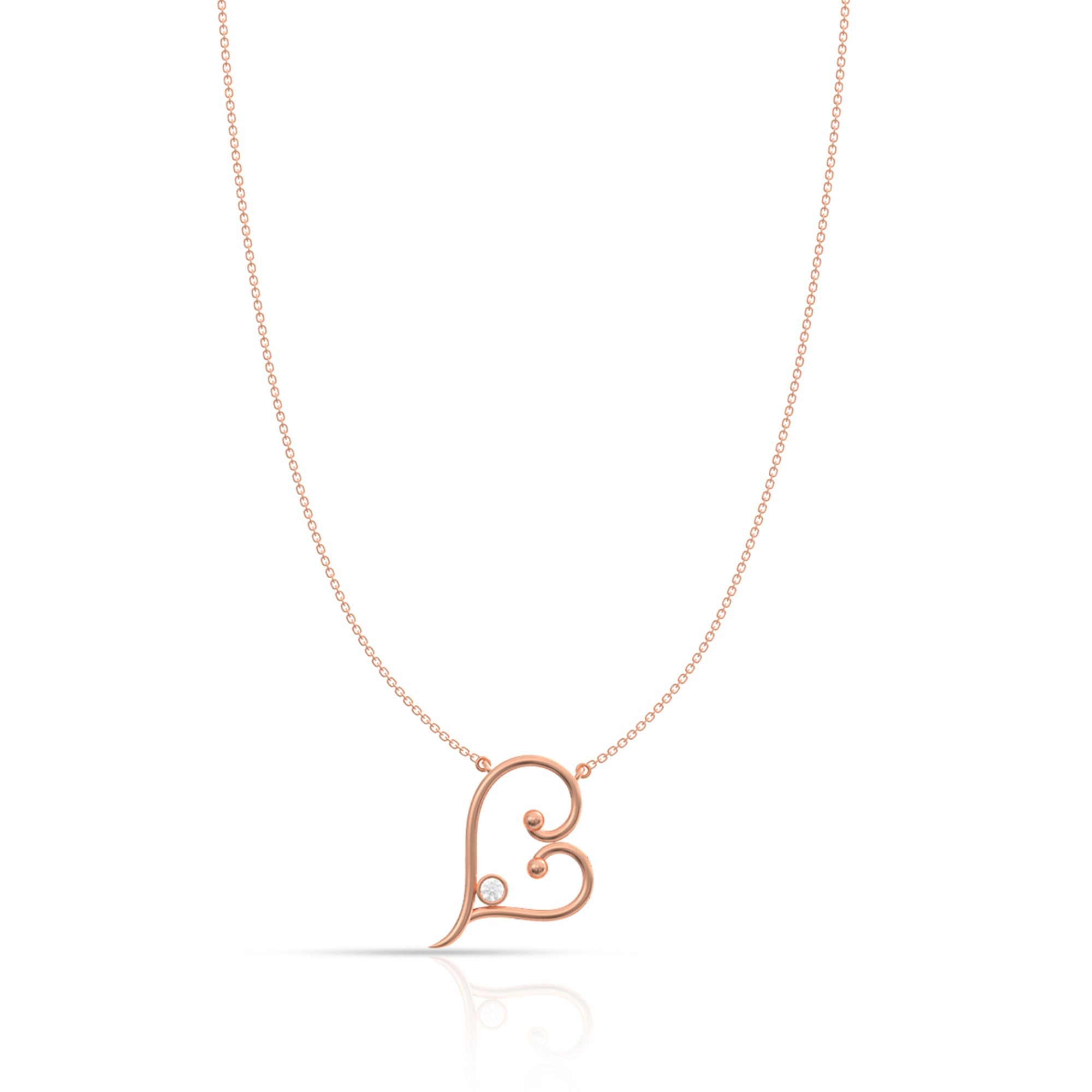 In Love Silver Pendant