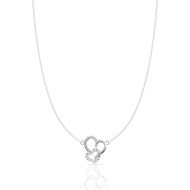 Heart Pendant with Link Chain