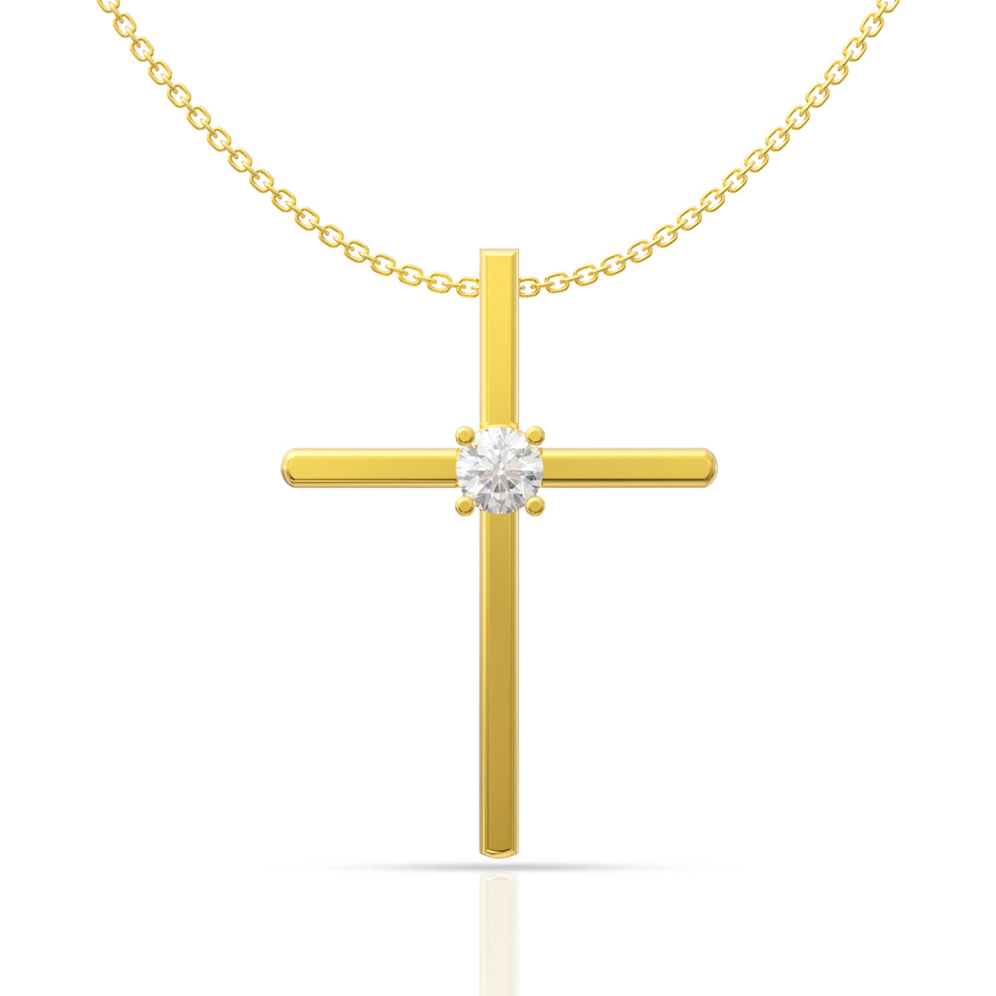 Radiant Faith Cross Locket For Men