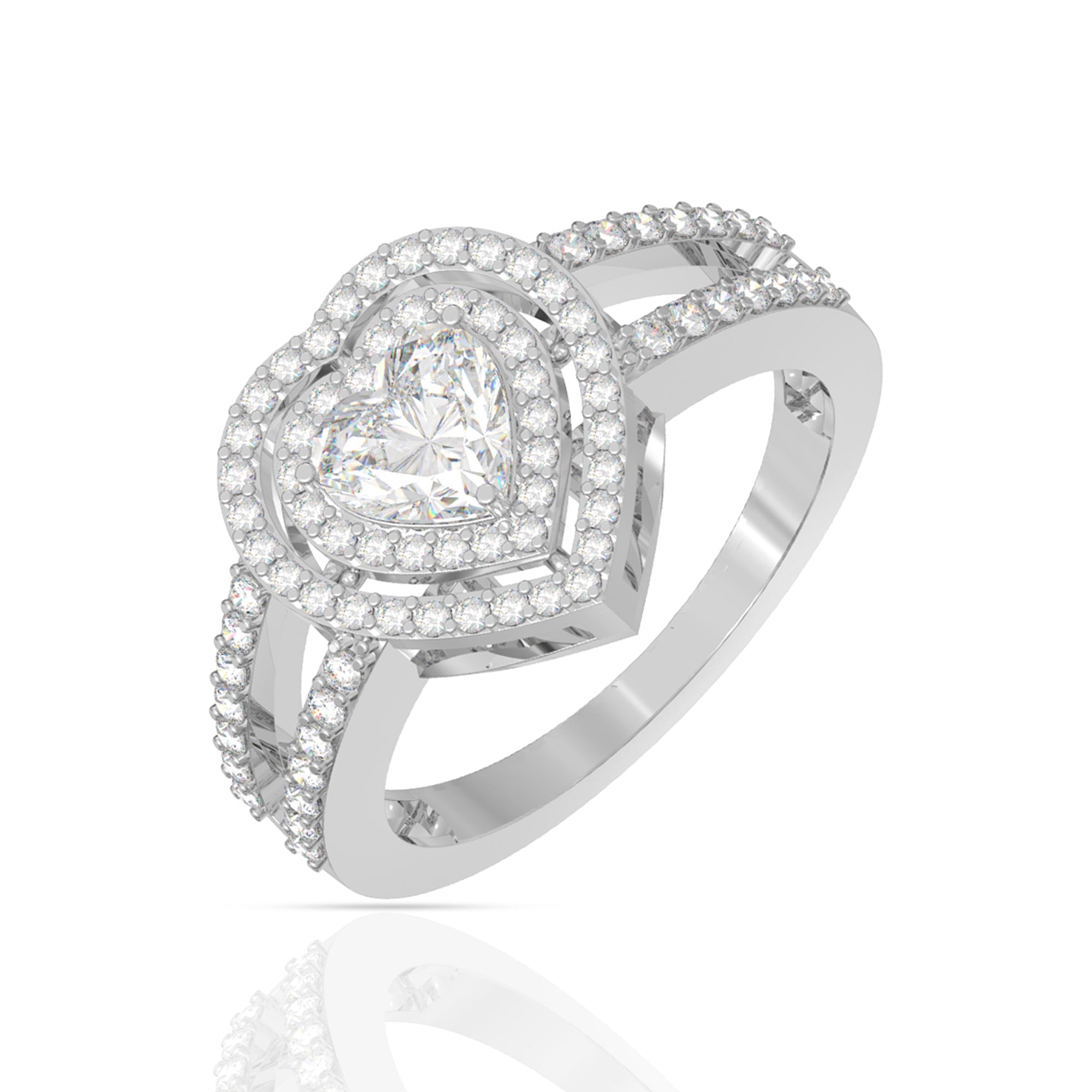 Heartfelt Beauty Sterling Silver Ring
