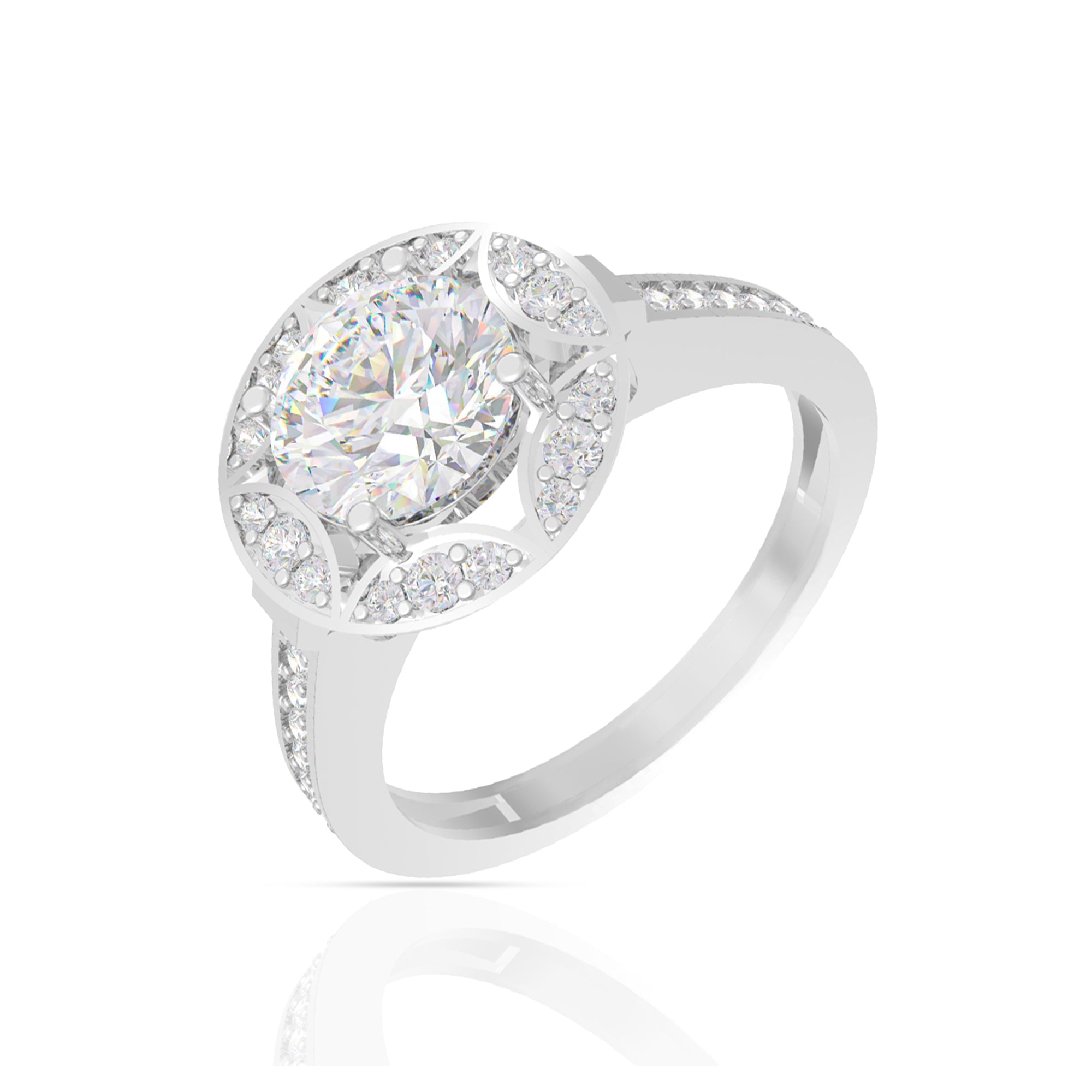 Proposal Solitaire Silver Ring