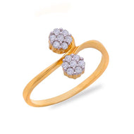 Duo Charm Diamond Ring for Women
