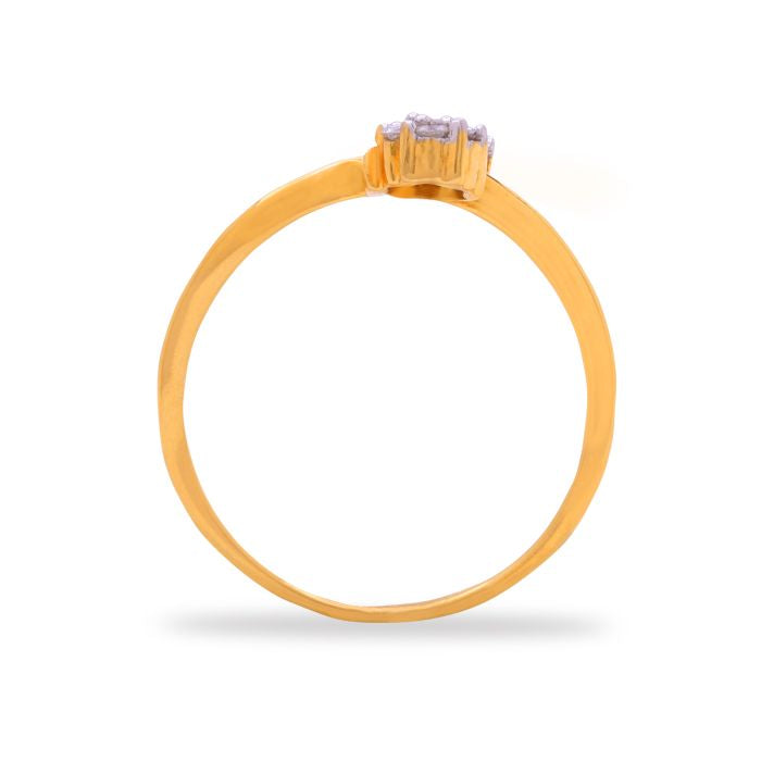 Duo Charm Diamond Ring for Women