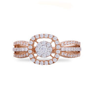 Pure Radiance Diamond Engagement Ring for Women