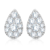 18K Vivid Studs with Refined Simplicity
