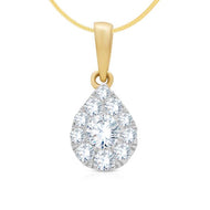 Shimmering Shine Diamond Pendant