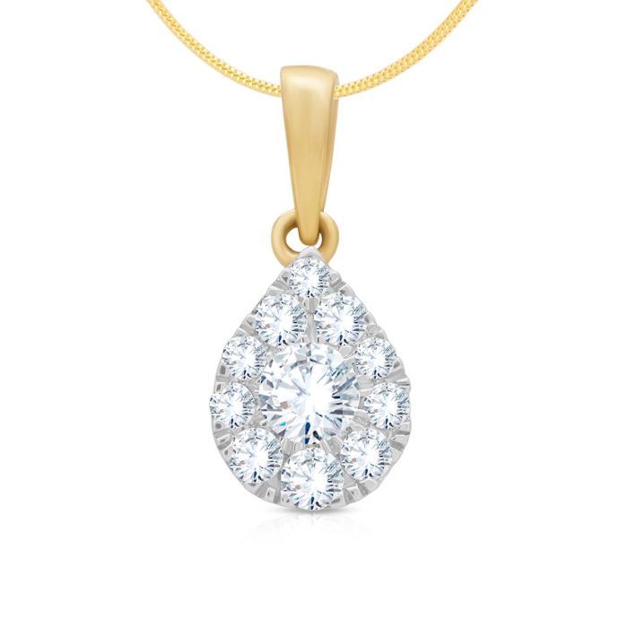 Shimmering Shine Diamond Pendant