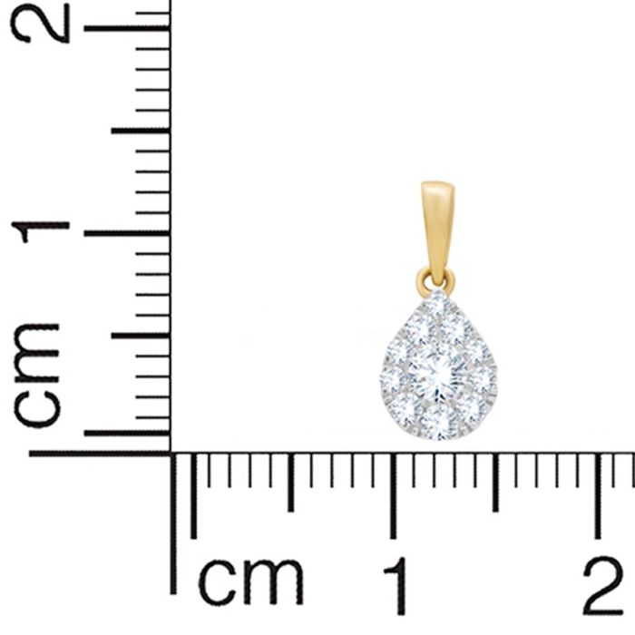 Shimmering Shine Diamond Pendant