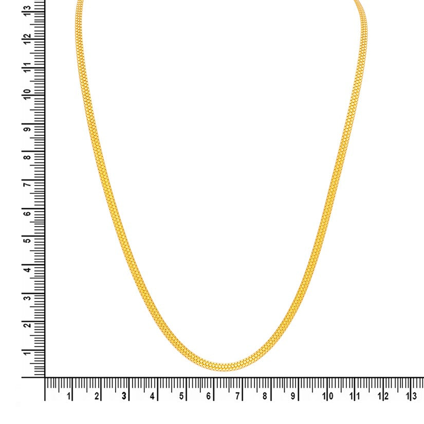 Sauve Gleam Gold Chain For Men